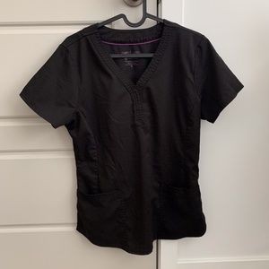 Healing Hands Purple Label women's scrub top, M